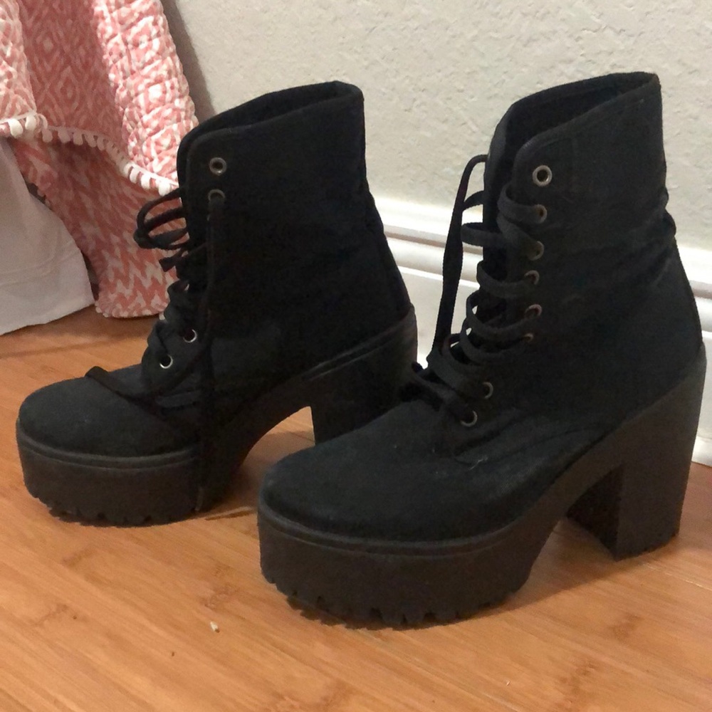 ASOS energy lace up boots